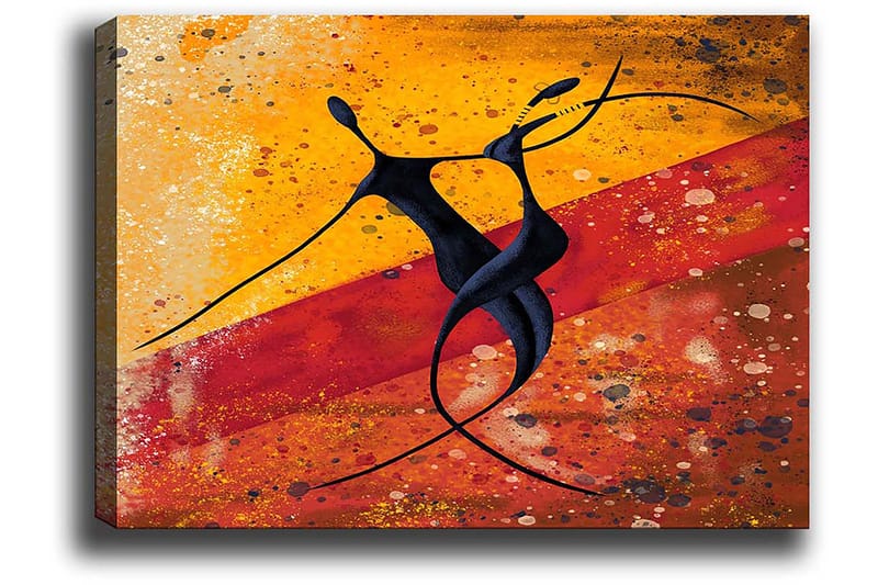 Dekorativ Canvasbilde 50x70 cm - Flerfarget - Innredning - Bilder & kunst - Lerretsbilder