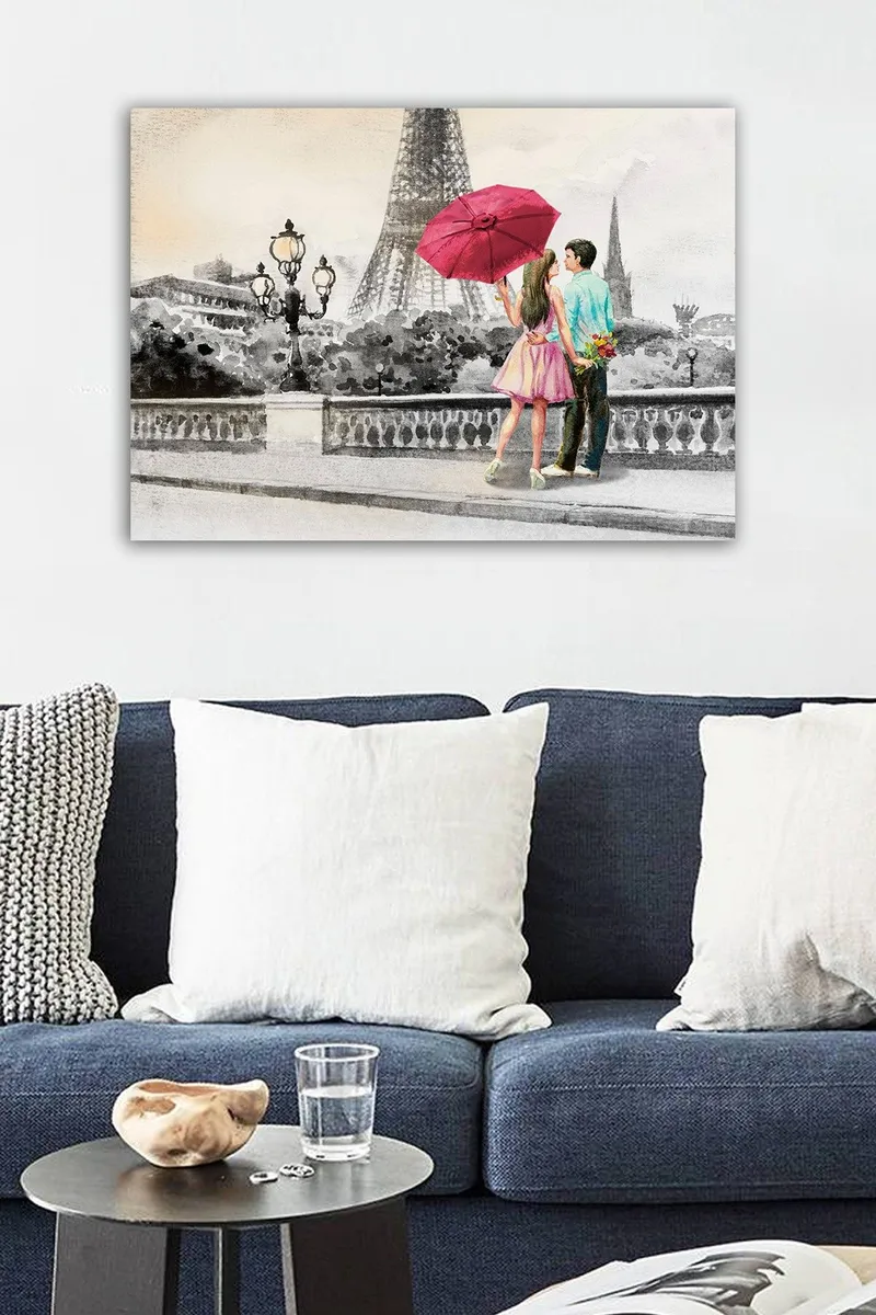 Dekorativ Canvasbilde 50x70 cm - Flerfarget - Innredning - Bilder & kunst - Lerretsbilder