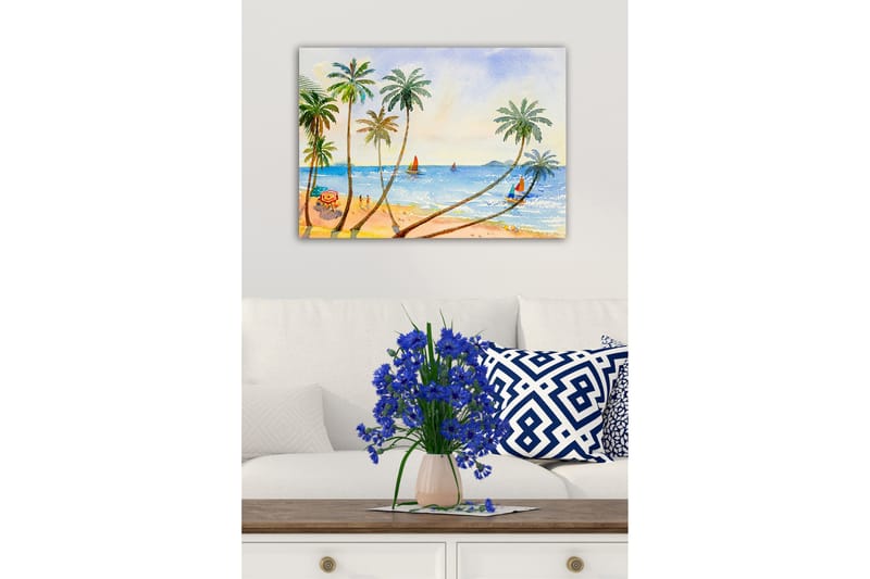 Dekorativ Canvasbilde 50x70 cm, Flerfarget