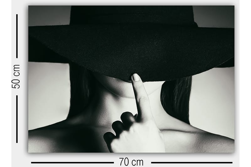 Dekorativ Canvasbilde 50x70 cm - Flerfarget - Innredning - Bilder & kunst - Lerretsbilder