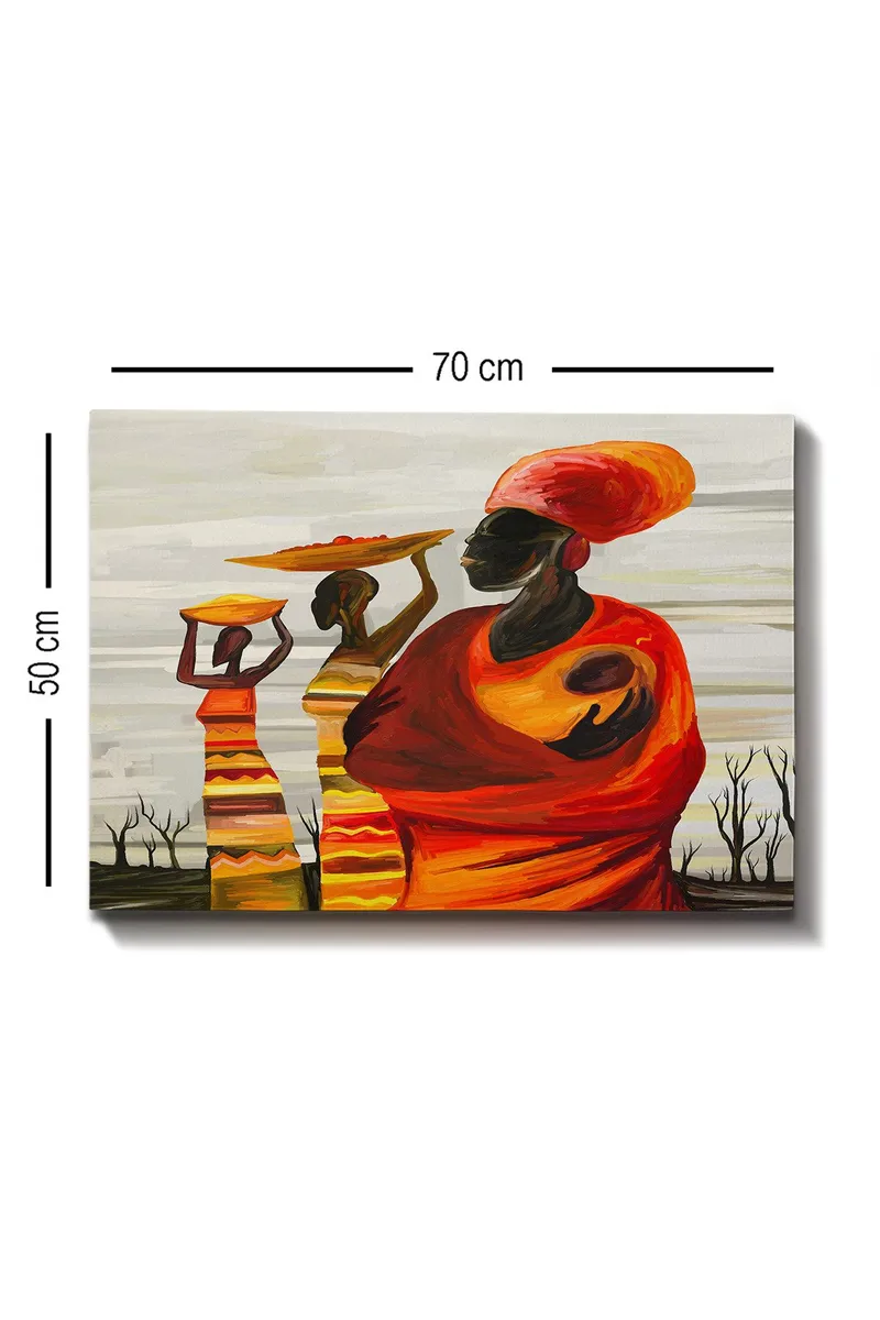 Dekorativ Canvasbilde 50x70 cm - Flerfarget - Innredning - Bilder & kunst - Lerretsbilder