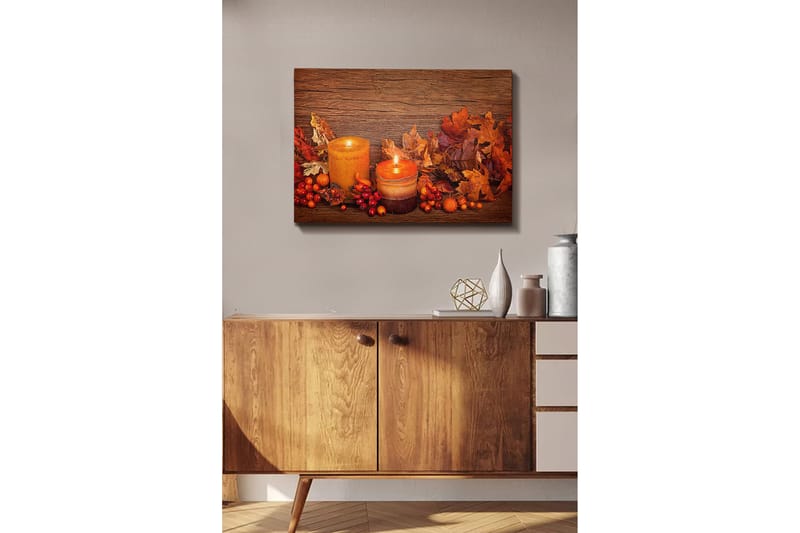 Dekorativ Canvasbilde 50x70 cm - Flerfarget - Innredning - Bilder & kunst - Lerretsbilder