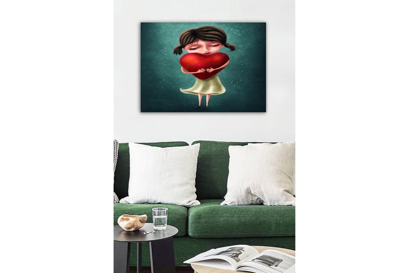 Dekorativ Canvasbilde 50x70 cm - Flerfarget - Innredning - Bilder & kunst - Lerretsbilder