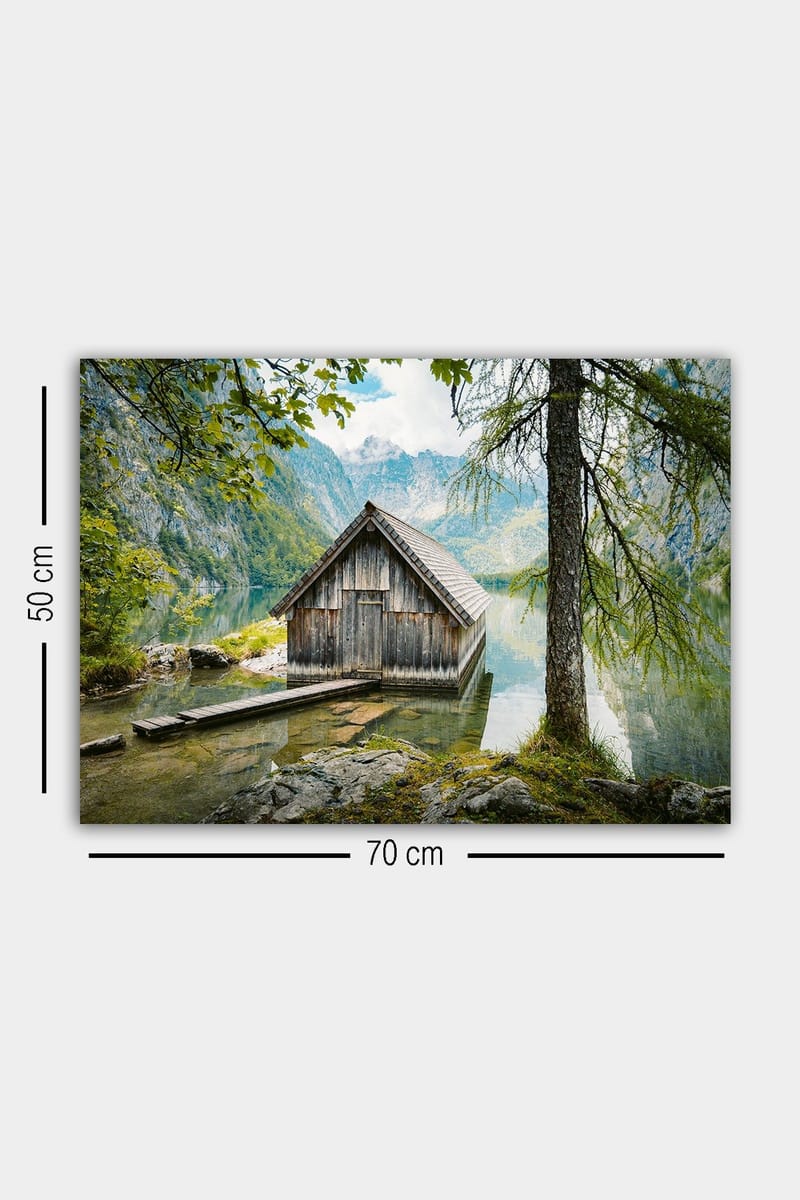 Dekorativ Canvasbilde 50x70 cm - Flerfarget - Innredning - Bilder & kunst - Lerretsbilder