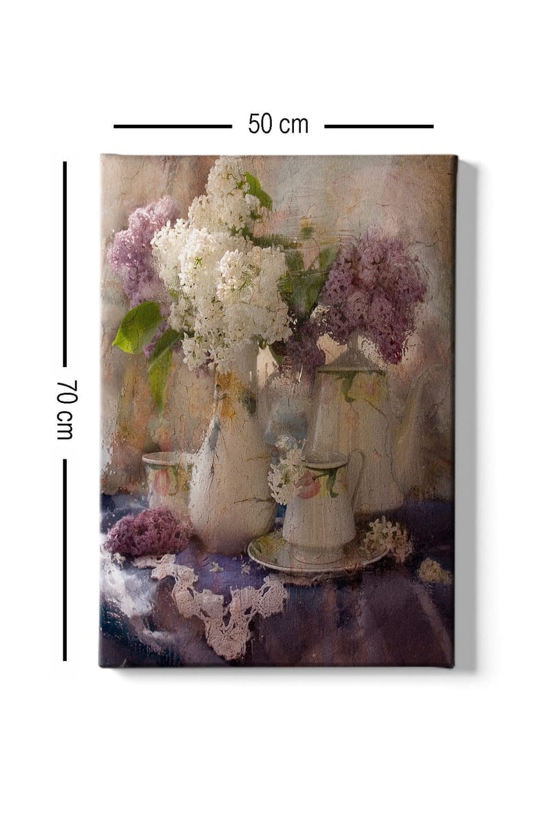 Dekorativ Canvasbilde 50x70 cm - Flerfarget - Innredning - Bilder & kunst - Lerretsbilder