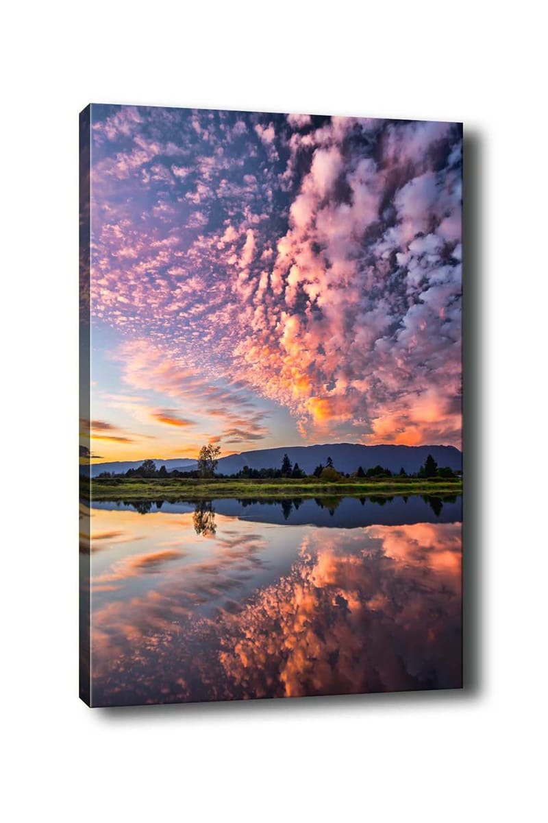 Dekorativ Canvasbilde 50x70 cm, Flerfarget