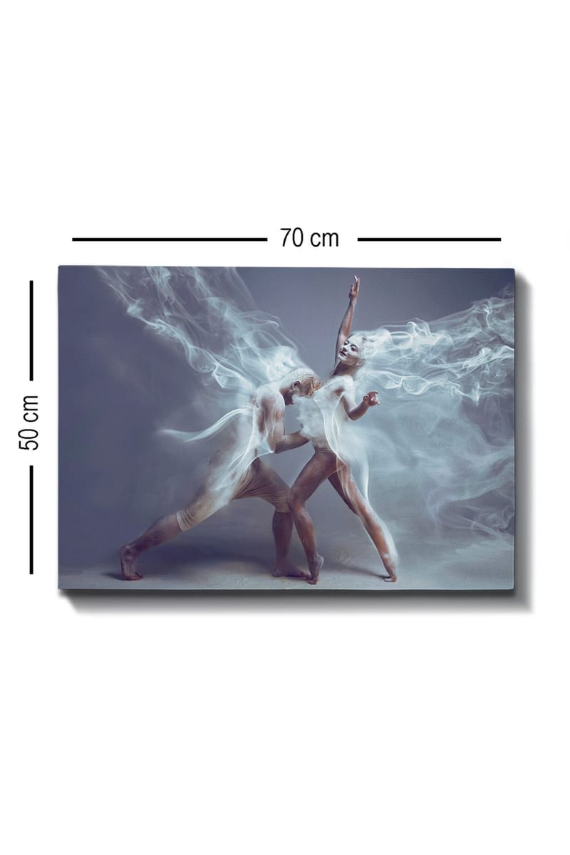 Dekorativ Canvasbilde 50x70 cm - Flerfarget - Innredning - Bilder & kunst - Lerretsbilder