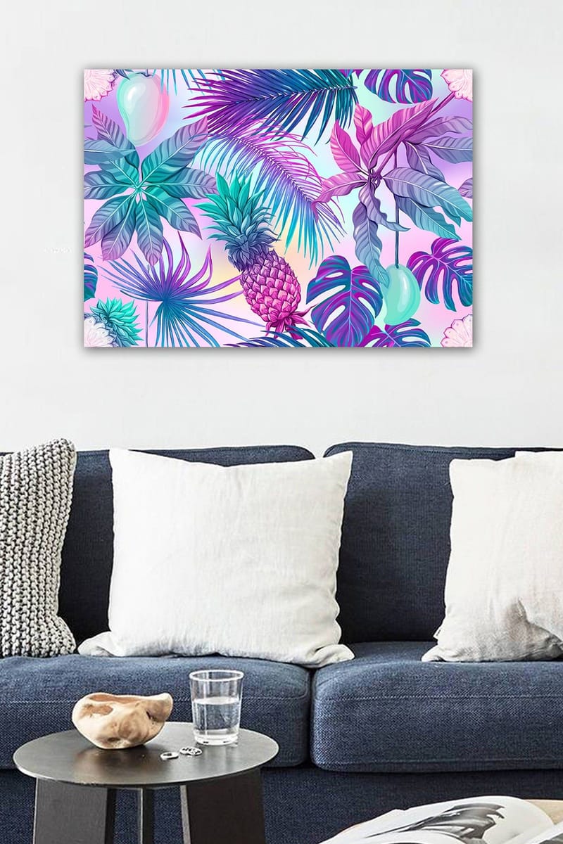 Dekorativ Canvasbilde 50x70 cm - Flerfarget - Innredning - Bilder & kunst - Lerretsbilder