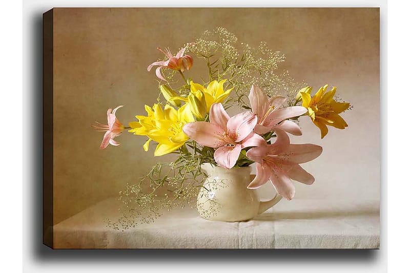 Dekorativ Canvasbilde 50x70 cm - Flerfarget - Innredning - Bilder & kunst - Lerretsbilder