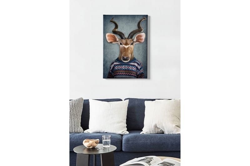 Dekorativ Canvasbilde 50x70 cm - Flerfarget - Innredning - Bilder & kunst - Lerretsbilder