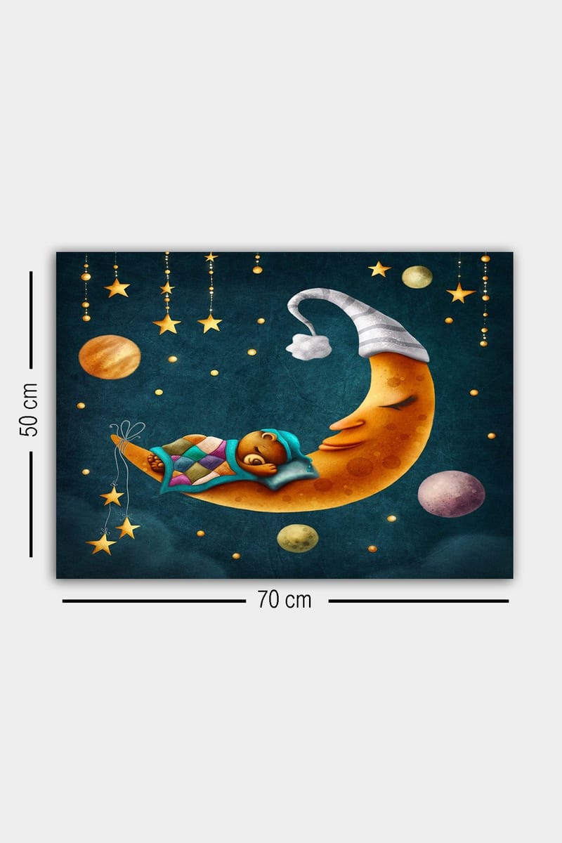 Dekorativ Canvasbilde 50x70 cm - Flerfarget - Innredning - Bilder & kunst - Lerretsbilder