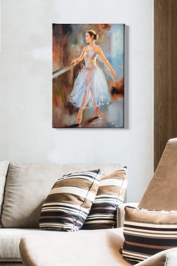 Dekorativ Canvasbilde 50x70 cm - Flerfarget - Innredning - Bilder & kunst - Lerretsbilder