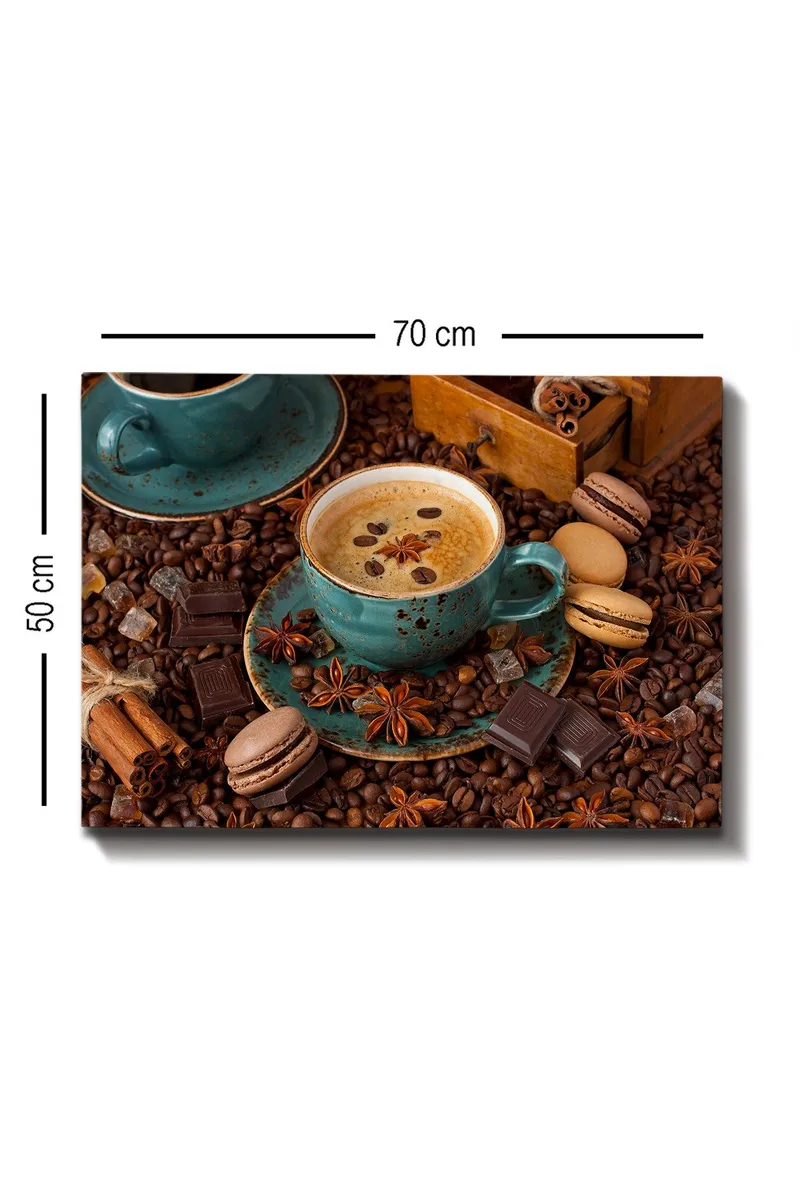 Dekorativ Canvasbilde 50x70 cm - Flerfarget - Innredning - Bilder & kunst - Lerretsbilder