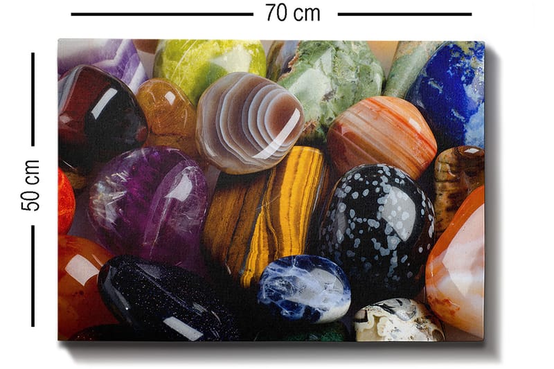 Dekorativ Canvasbilde 50x70 cm - Flerfarget - Innredning - Bilder & kunst - Lerretsbilder