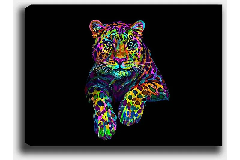 Dekorativ Canvasbilde 50x70 cm - Flerfarget - Innredning - Bilder & kunst - Lerretsbilder