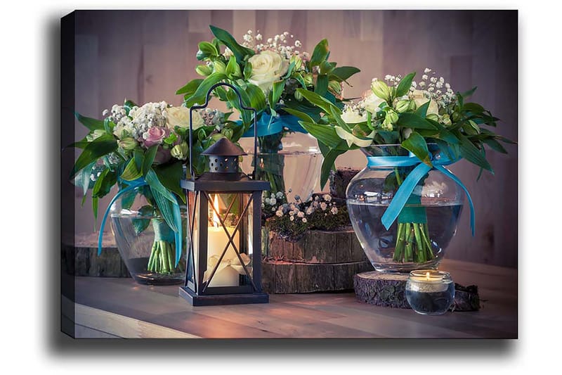 Dekorativ Canvasbilde 50x70 cm - Flerfarget - Innredning - Bilder & kunst - Lerretsbilder