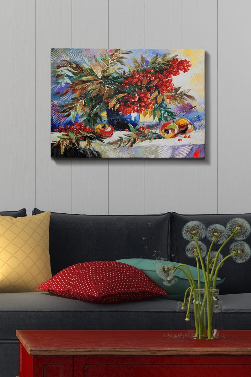 Dekorativ Canvasbilde 50x70 cm - Flerfarget - Innredning - Bilder & kunst - Lerretsbilder