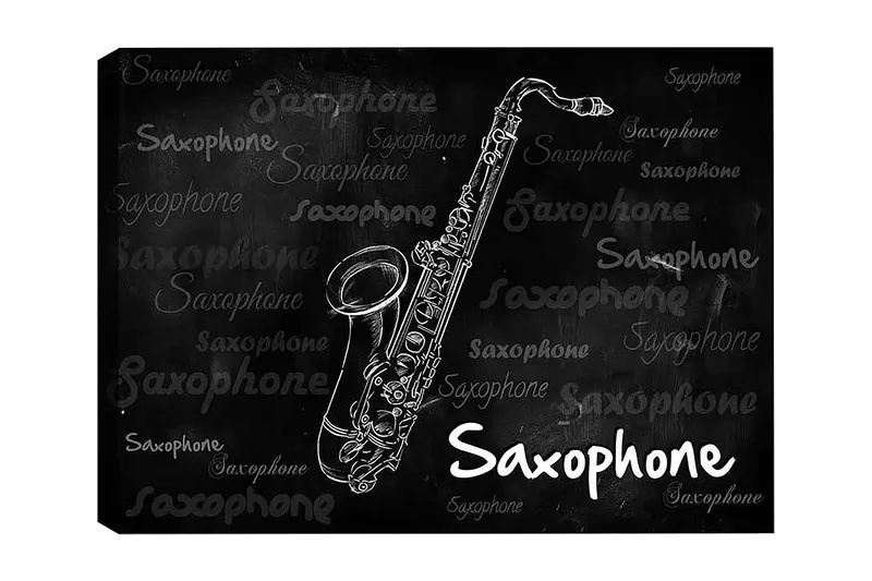 Dekorativ Canvasbilde 50x70 cm, Flerfarget