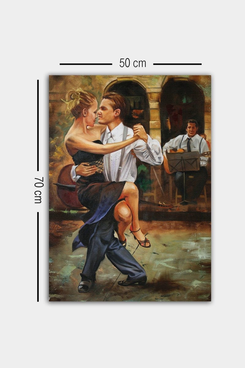 Dekorativ Canvasbilde 50x70 cm - Flerfarget - Innredning - Bilder & kunst - Lerretsbilder