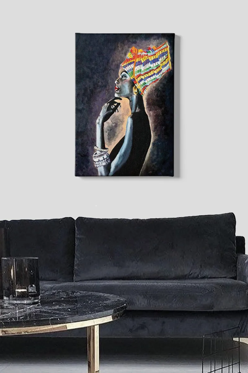 Dekorativ Canvasbilde 50x70 cm - Flerfarget - Innredning - Bilder & kunst - Lerretsbilder