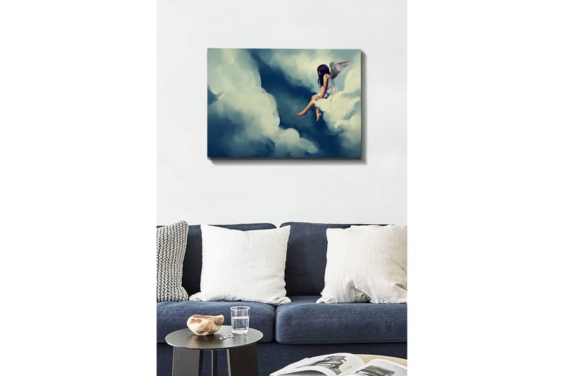 Dekorativ Canvasbilde 50x70 cm - Flerfarget - Innredning - Bilder & kunst - Lerretsbilder