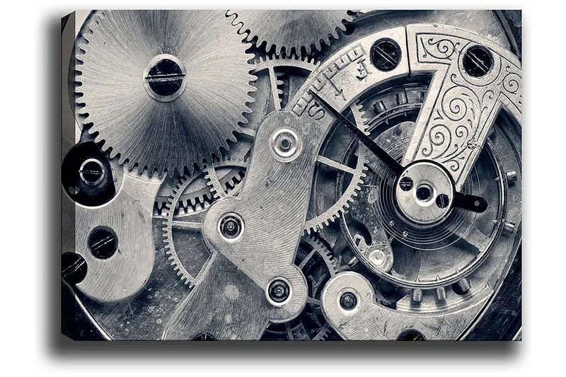 Dekorativ Canvasbilde 50x70 cm, Flerfarget