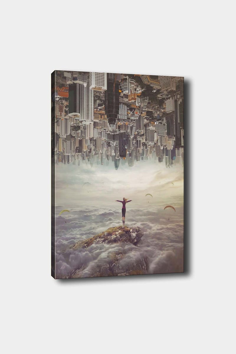 Dekorativ Canvasbilde 50x70 cm, Flerfarget