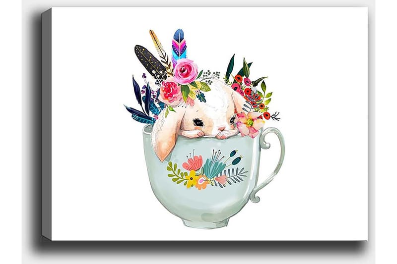 Dekorativ Canvasbilde 50x70 cm - Flerfarget - Innredning - Bilder & kunst - Lerretsbilder