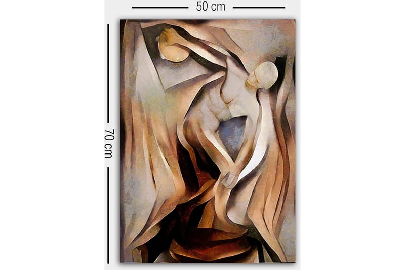 Dekorativ Canvasbilde 50x70 cm - Flerfarget - Innredning - Bilder & kunst - Lerretsbilder