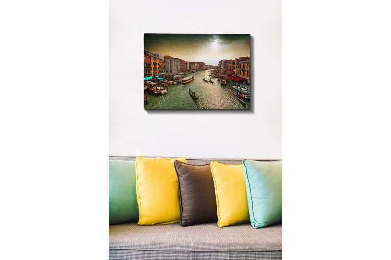 Dekorativ Canvasbilde 50x70 cm - Flerfarget - Innredning - Bilder & kunst - Lerretsbilder