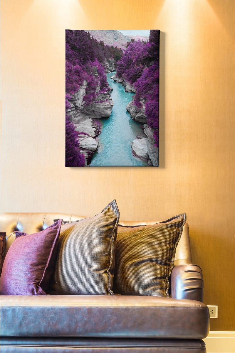 Dekorativ Canvasbilde 50x70 cm - Flerfarget - Innredning - Bilder & kunst - Lerretsbilder