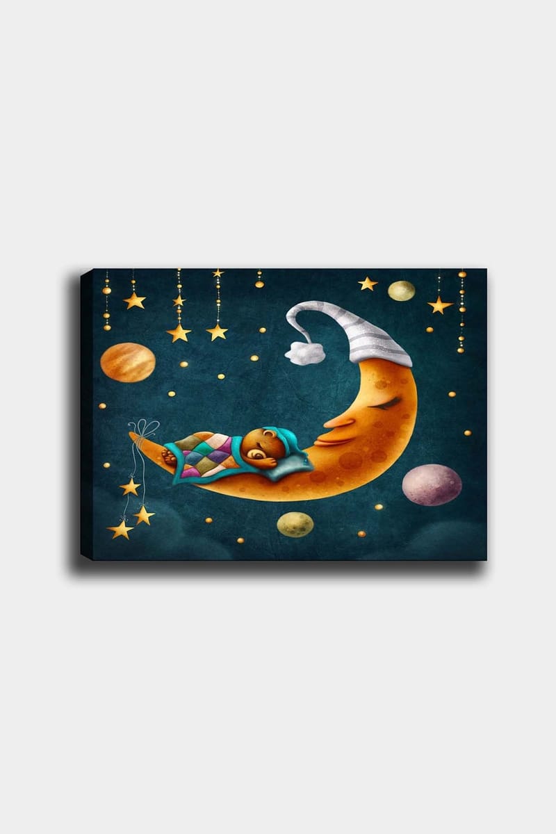 Dekorativ Canvasbilde 50x70 cm, Flerfarget