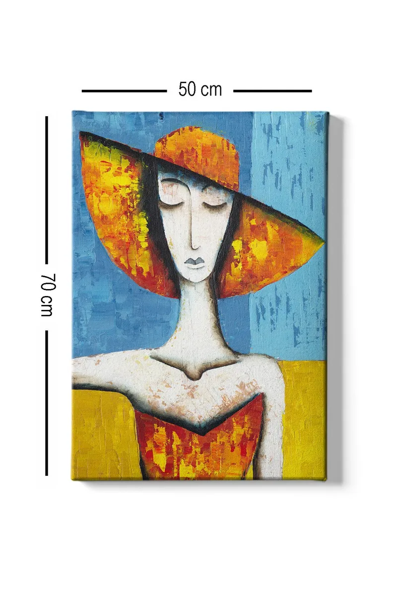 Dekorativ Canvasbilde 50x70 cm - Flerfarget - Innredning - Bilder & kunst - Lerretsbilder