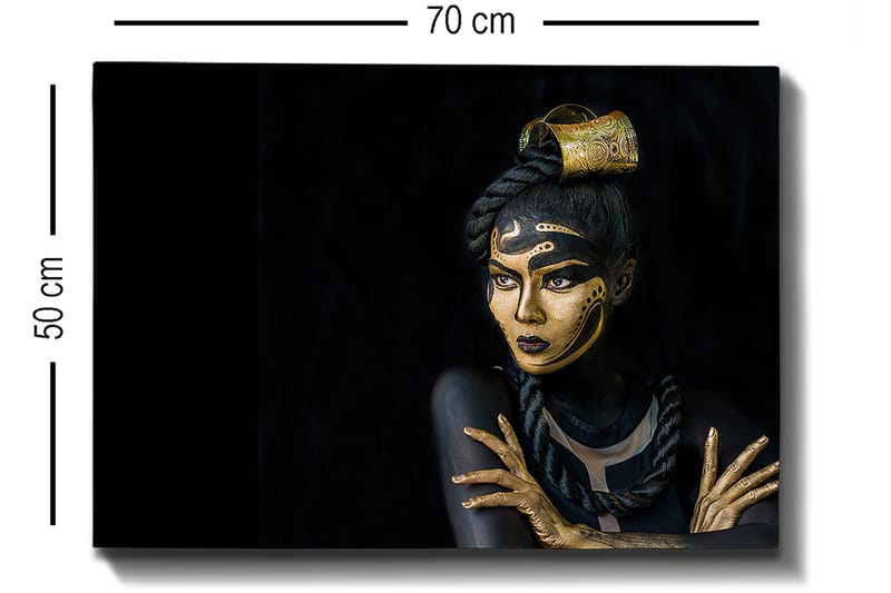 Dekorativ Canvasbilde 50x70 cm - Flerfarget - Innredning - Bilder & kunst - Lerretsbilder