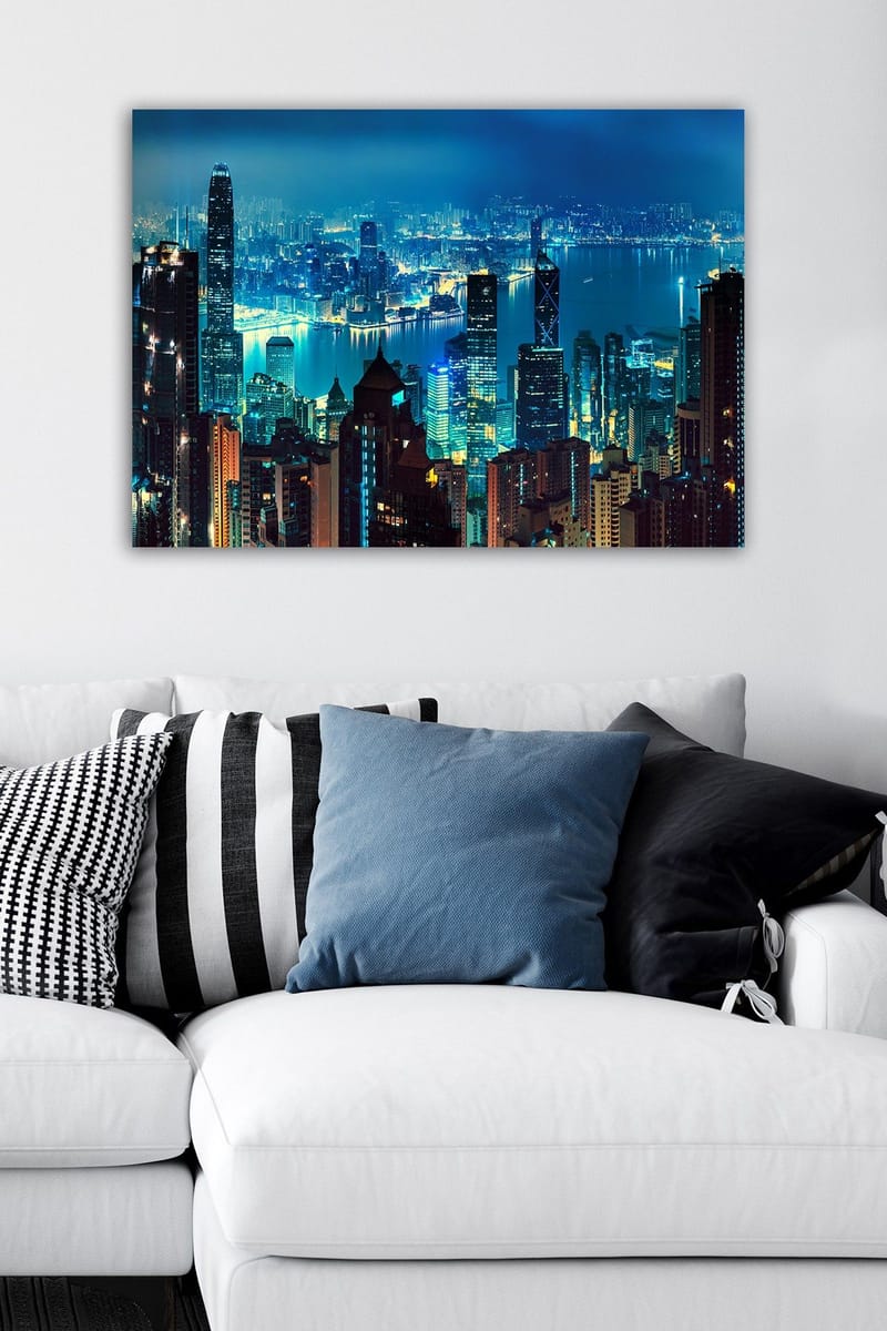 Dekorativ Canvasbilde 50x70 cm - Flerfarget - Innredning - Bilder & kunst - Lerretsbilder