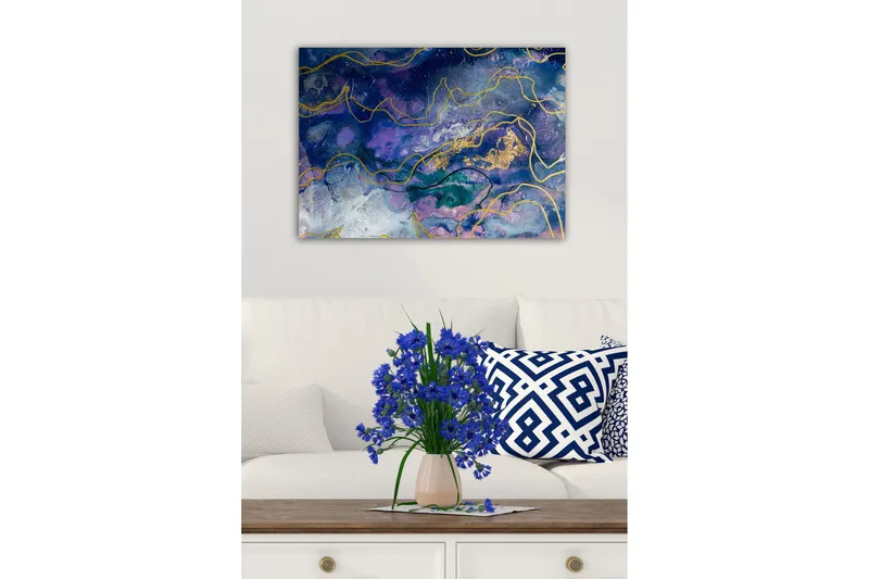 Dekorativ Canvasbilde 50x70 cm - Flerfarget - Innredning - Bilder & kunst - Lerretsbilder