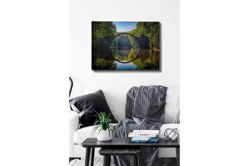 Dekorativ Canvasbilde 50x70 cm - Flerfarget - Innredning - Bilder & kunst - Lerretsbilder