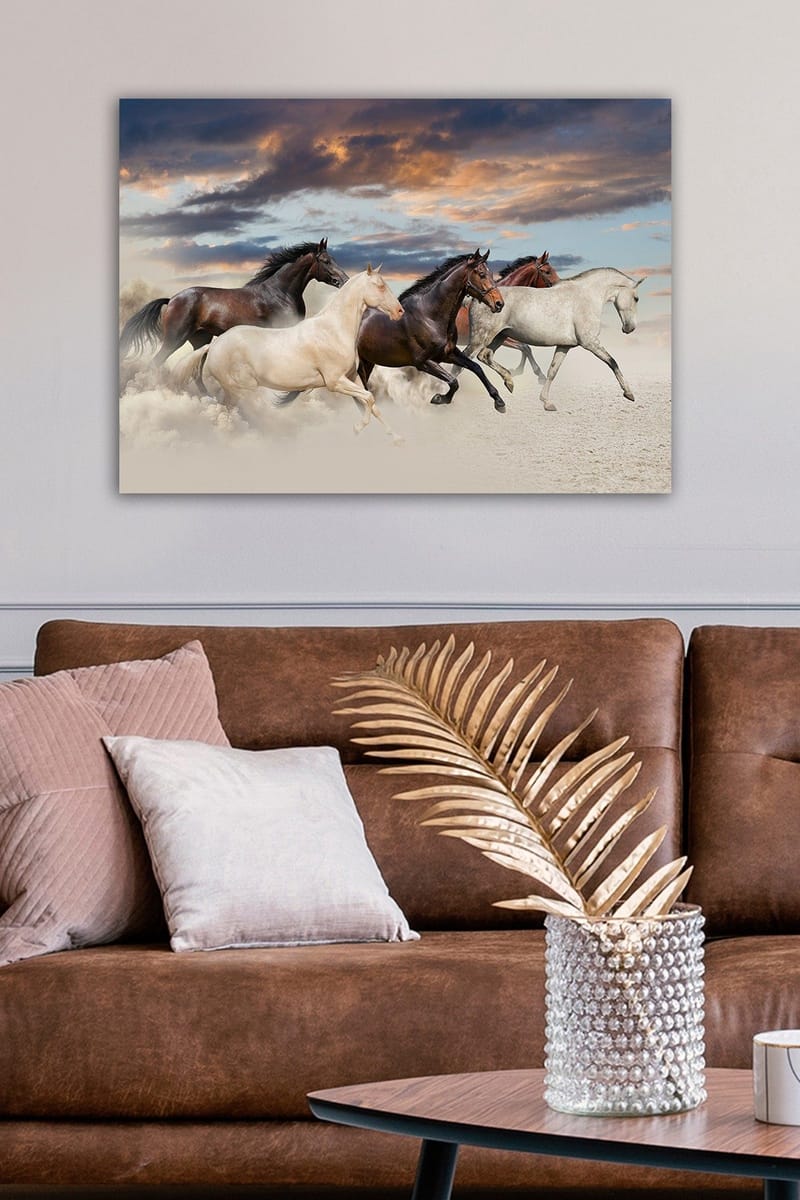 Dekorativ Canvasbilde 50x70 cm - Flerfarget - Innredning - Bilder & kunst - Lerretsbilder