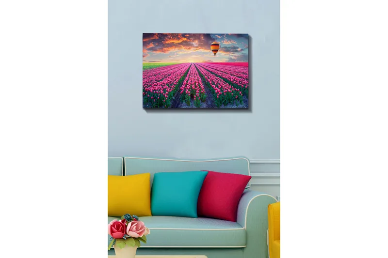 Dekorativ Canvasbilde 50x70 cm - Flerfarget - Innredning - Bilder & kunst - Lerretsbilder