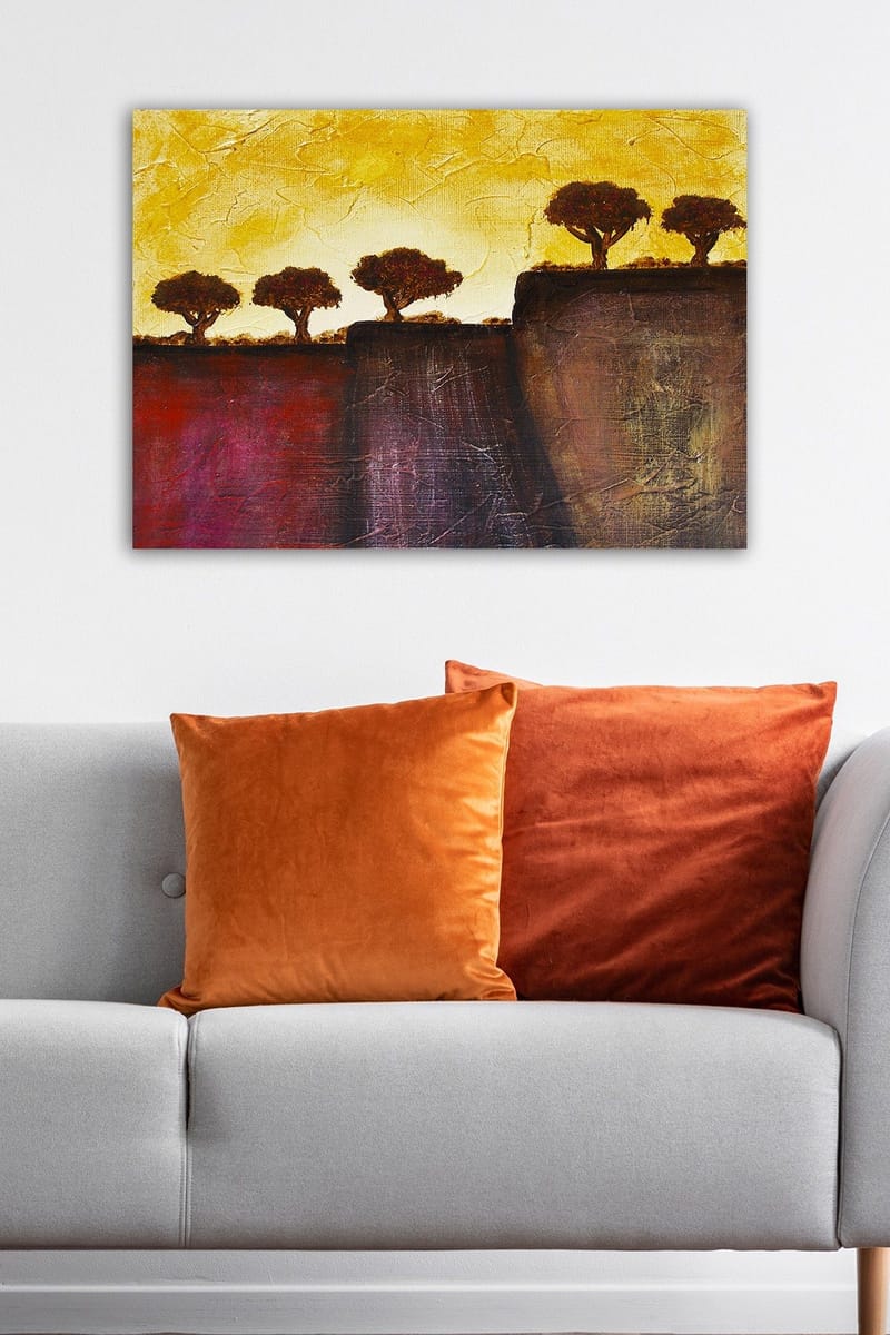 Dekorativ Canvasbilde 50x70 cm - Flerfarget - Innredning - Bilder & kunst - Lerretsbilder