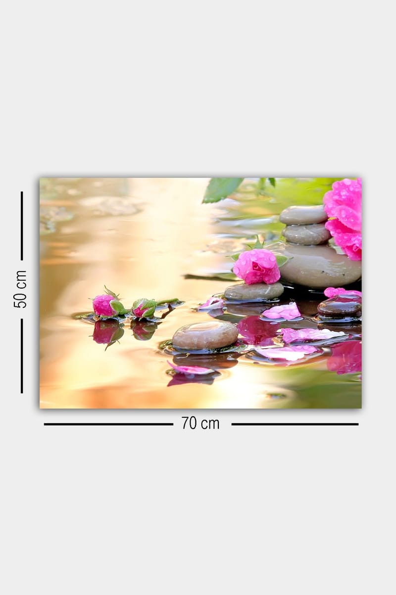 Dekorativ Canvasbilde 50x70 cm - Flerfarget - Innredning - Bilder & kunst - Lerretsbilder