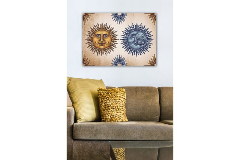 Dekorativ Canvasbilde 50x70 cm, Flerfarget