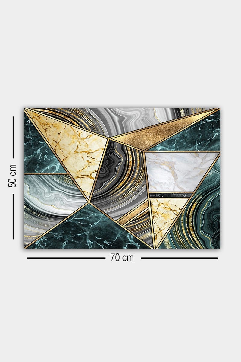 Dekorativ Canvasbilde 50x70 cm - Flerfarget - Innredning - Bilder & kunst - Lerretsbilder