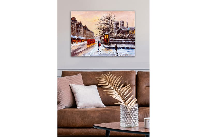 Dekorativ Canvasbilde 50x70 cm, Flerfarget