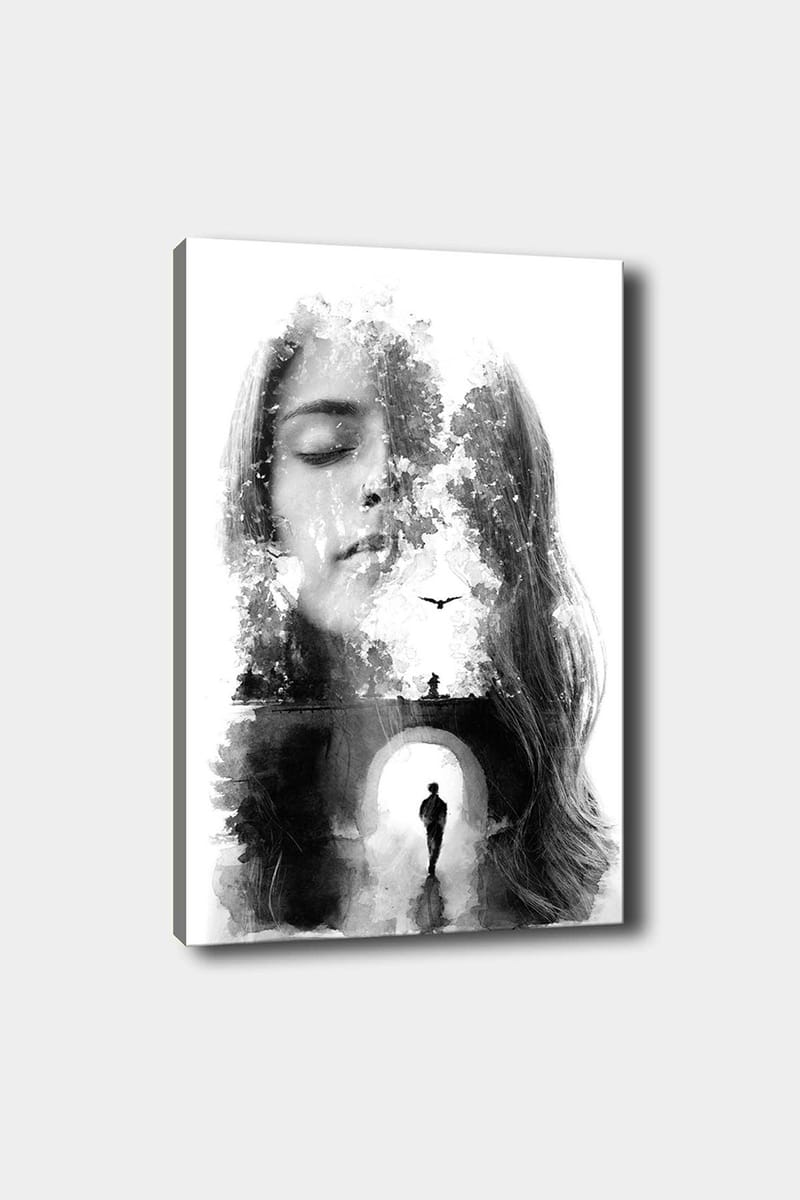 Dekorativ Canvasbilde 50x70 cm - Flerfarget - Innredning - Bilder & kunst - Lerretsbilder