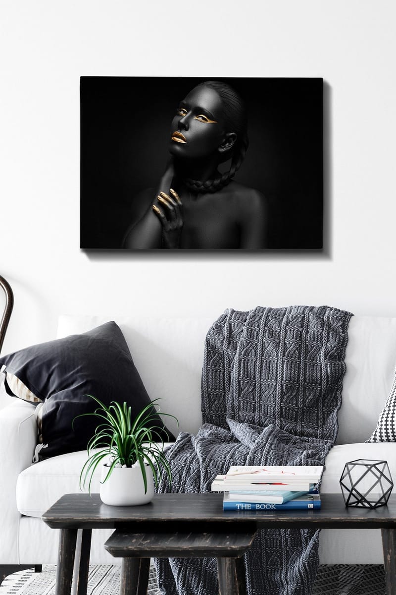 Dekorativ Canvasbilde 50x70 cm - Flerfarget - Innredning - Bilder & kunst - Lerretsbilder