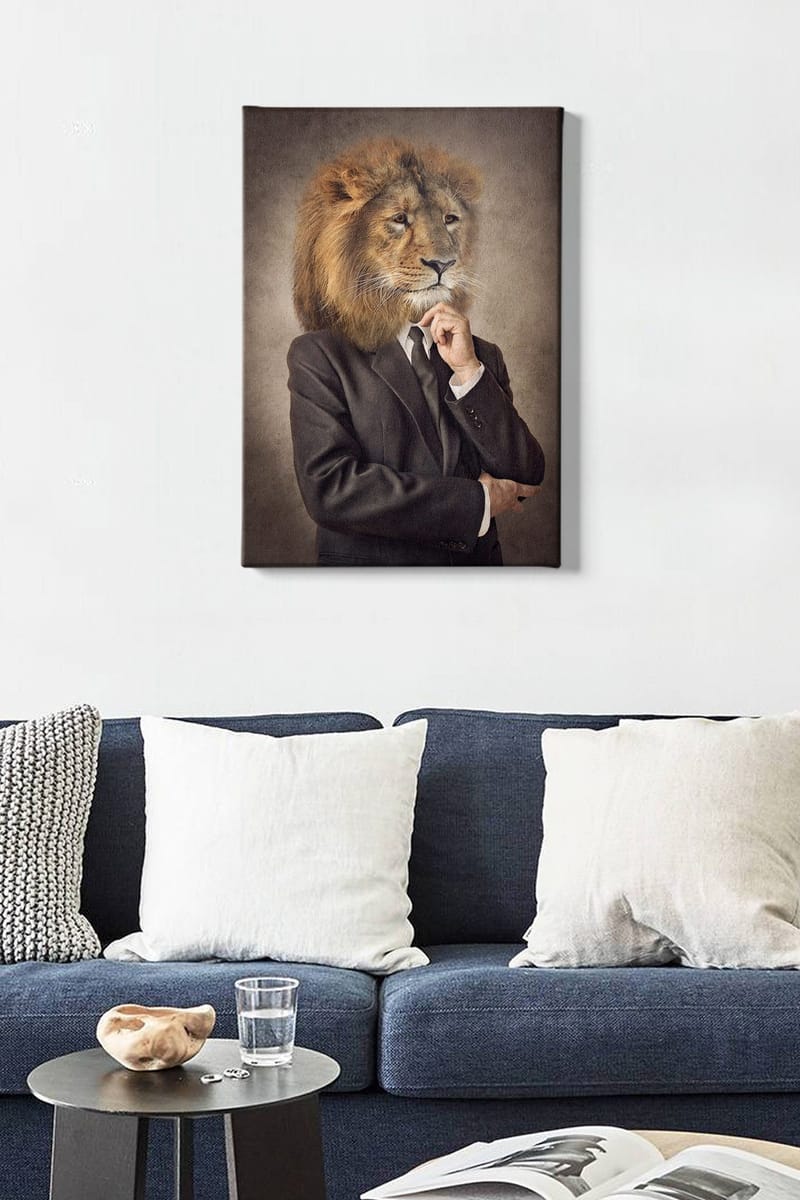 Dekorativ Canvasbilde 50x70 cm - Flerfarget - Innredning - Bilder & kunst - Lerretsbilder