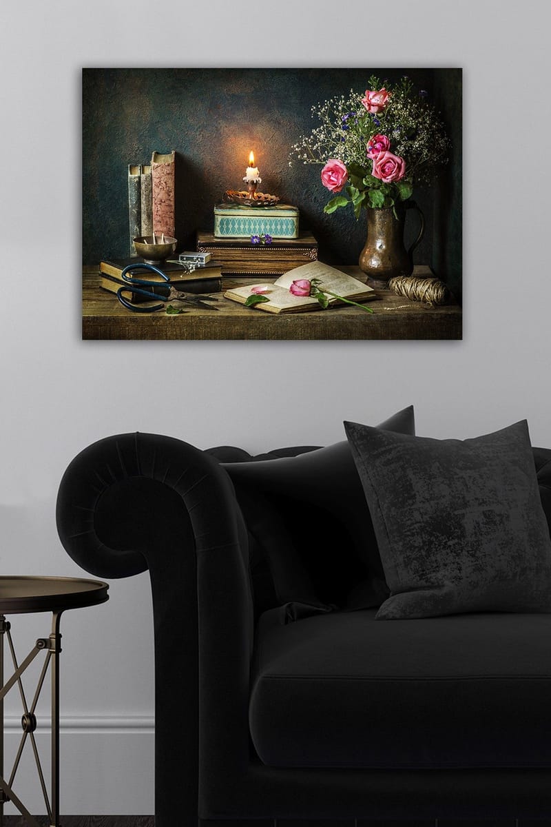 Dekorativ Canvasbilde 50x70 cm - Flerfarget - Innredning - Bilder & kunst - Lerretsbilder