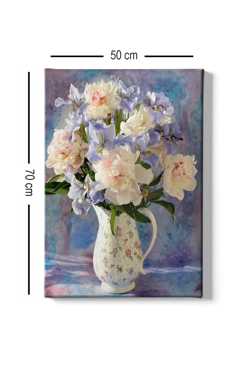 Dekorativ Canvasbilde 50x70 cm - Flerfarget - Innredning - Bilder & kunst - Lerretsbilder