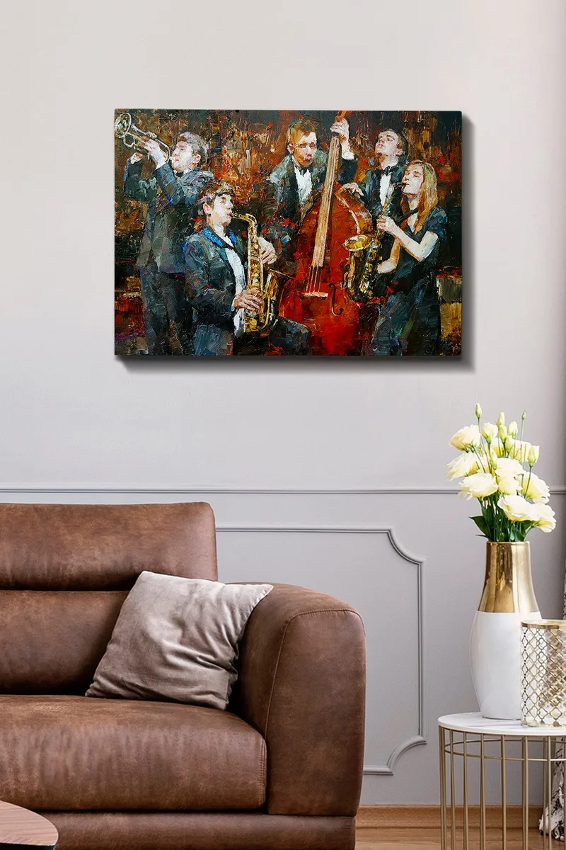 Dekorativ Canvasbilde 50x70 cm - Flerfarget - Innredning - Bilder & kunst - Lerretsbilder